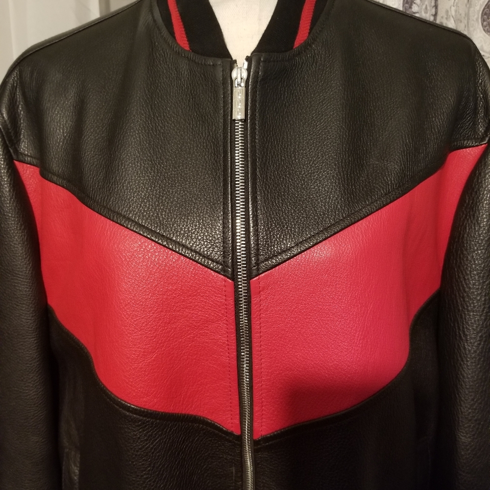 Gianni Versace Men's Leather Jacket - Picture 3 of 7